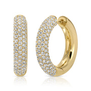 DIAMOND COSMO HOOPS