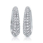 DIAMOND OVAL HOOPS