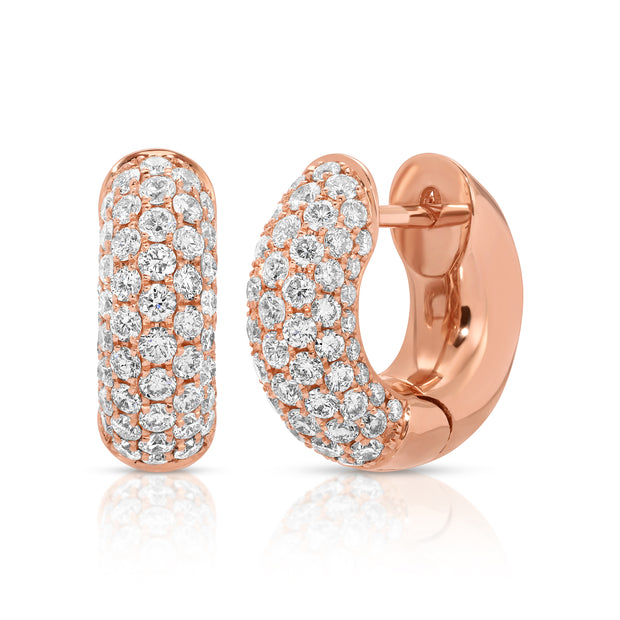 PAVE DIAMOND COSMO HUGGIES