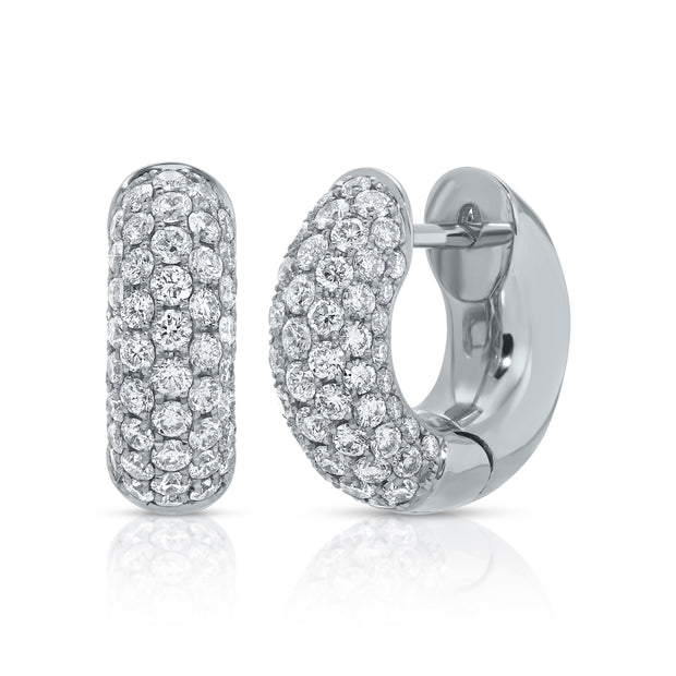 PAVE DIAMOND COSMO HUGGIES