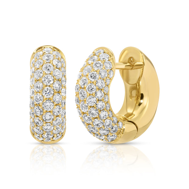 PAVE DIAMOND COSMO HUGGIES
