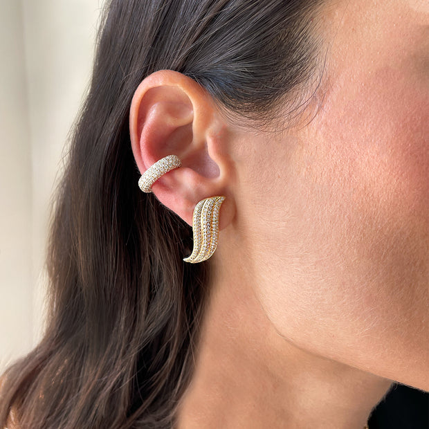 SMALL CELESTE DIAMOND EARRINGS