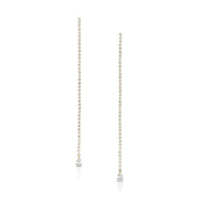 HEPBURN PEAR DIAMOND DROP EARRINGS