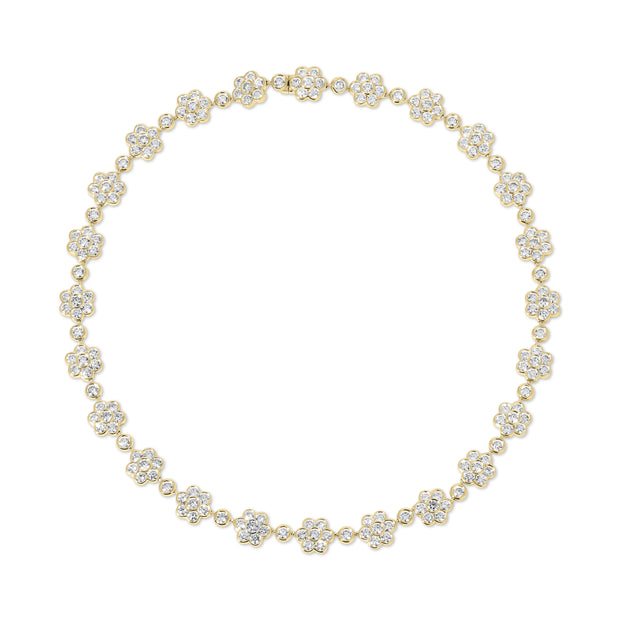 DIAMOND FLORA CHOKER