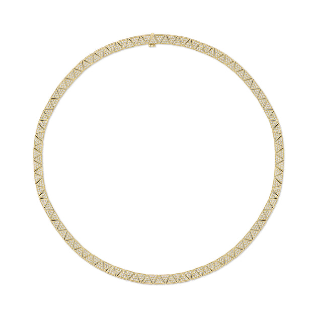 anita ko THIN PAVE DIAMOND CLEO CHOKER