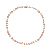 LARGE TULIP DIAMOND CHOKER