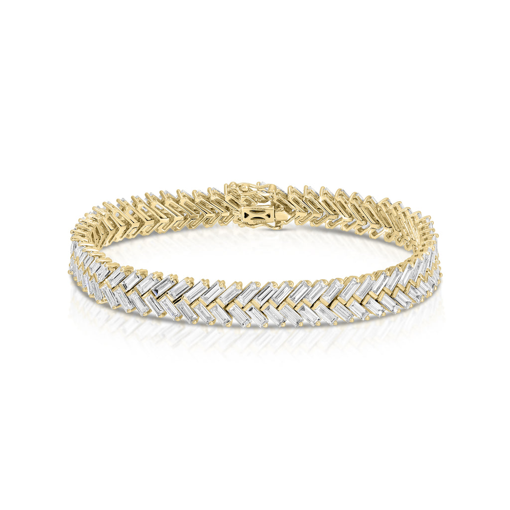 ZIPPER DIAMOND TENNIS BRACELET – Anita Ko