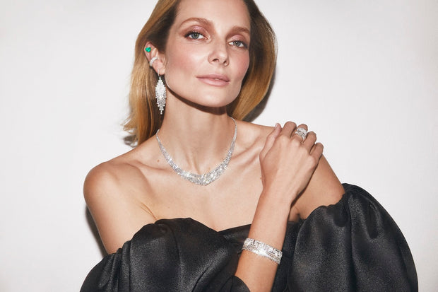 DIAMOND GREEK KEY BRACELET