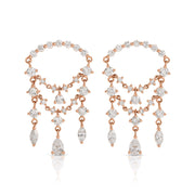 DELILAH DIAMOND DROP EARRINGS