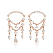 DELILAH DIAMOND DROP EARRINGS