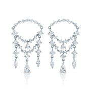 DELILAH DIAMOND DROP EARRINGS