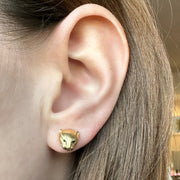 PANTHER STUD EARRINGS