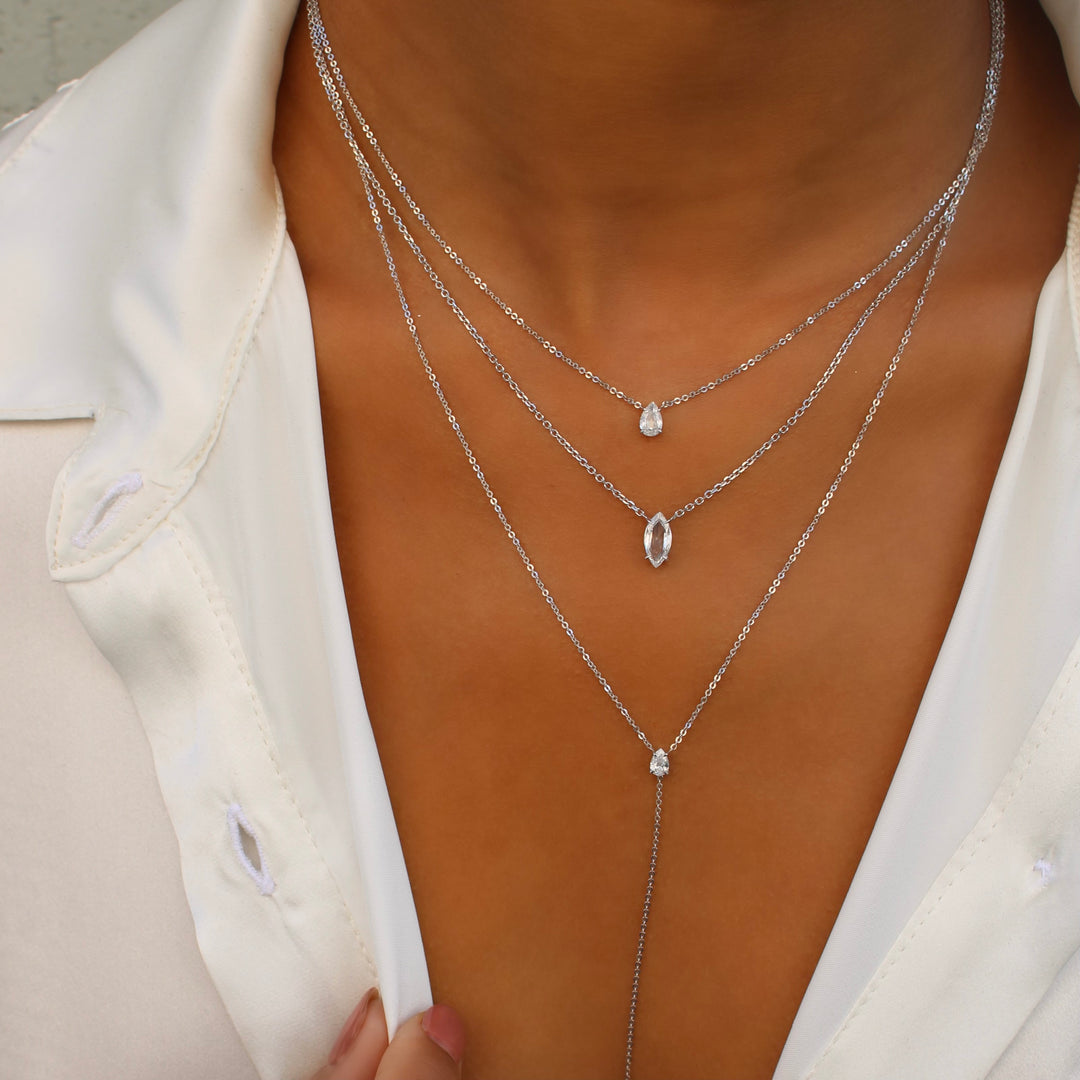 PEAR SHAPED DIAMOND PENDANT .31CT – Anita Ko