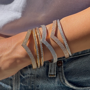 DIAMOND V BANGLE