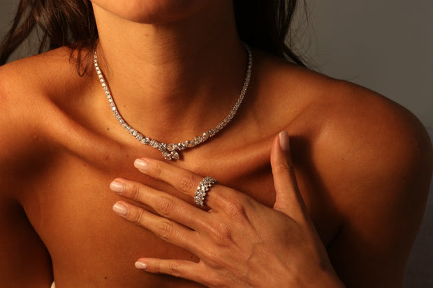 SPENCER MULTI- DIAMOND NECKLACE
