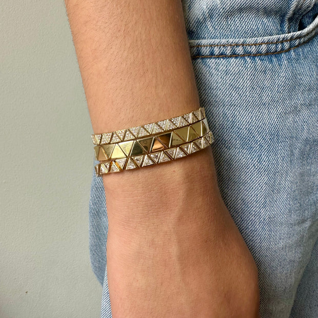 THIN PAVE DIAMOND CLEO BRACELET