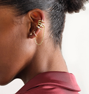 TRILLION DIAMOND EAR CUFF