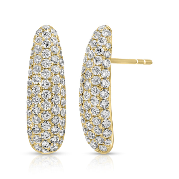 DIAMOND PETITE CLAIRE EARRINGS