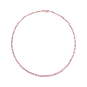 GRADUATED PINK SAPPHIRE HEPBURN CHOKER