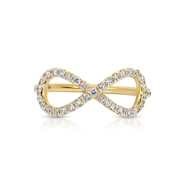 DIAMOND  SMALL INFINITY RING
