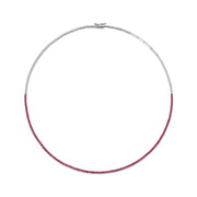 AUDREY RUBY BAR LINK CHOKER