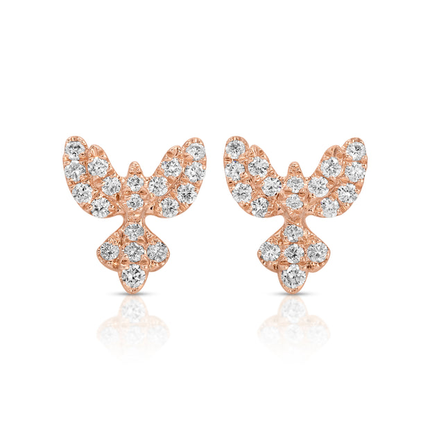 DIAMOND EAGLE STUDS