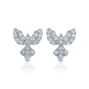 DIAMOND EAGLE STUDS