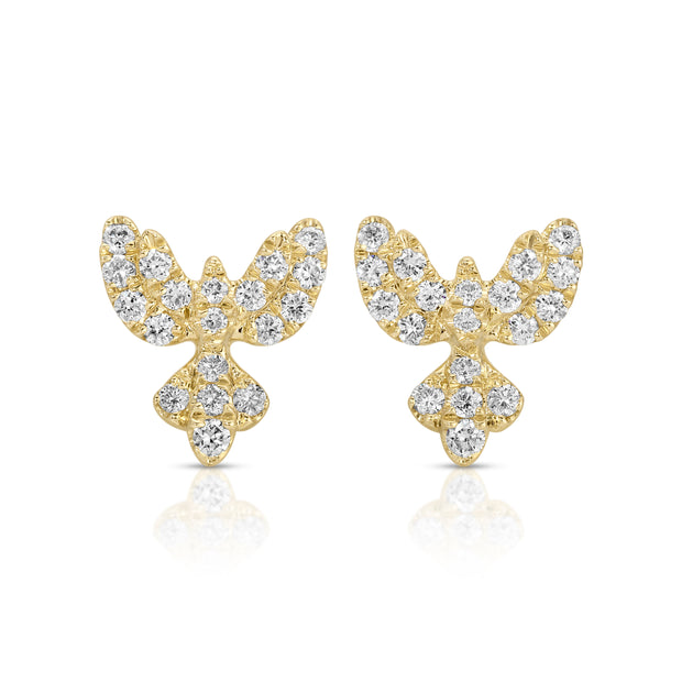 DIAMOND EAGLE STUDS