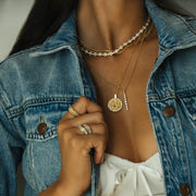 MEDIUM DIAMOND TWIGGY NECKLACE