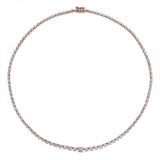 DIAMOND ROPE CHOKER