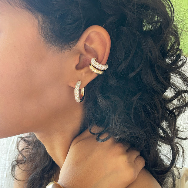 DIAMOND COSMO HOOPS