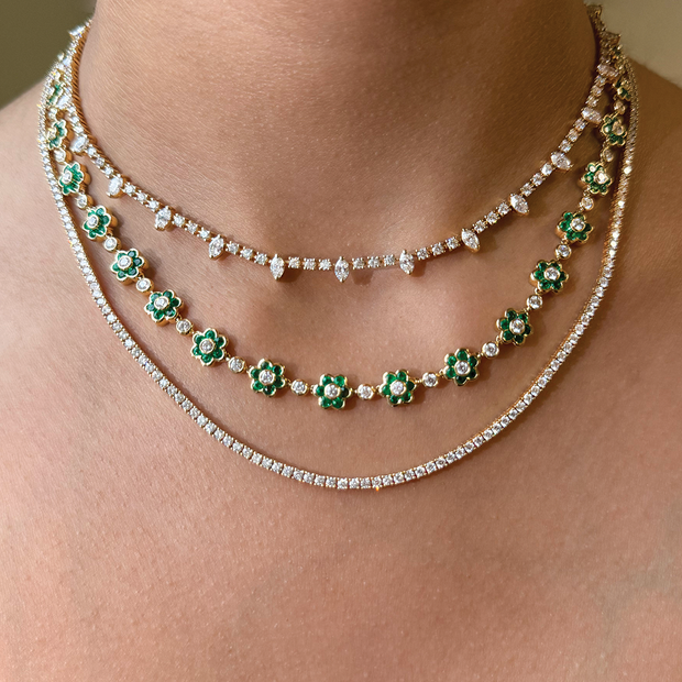 AVA MARQUIS DIAMOND CHOKER