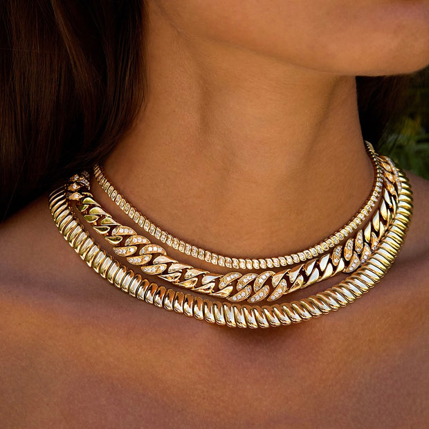 VIDA DIAMOND CHAIN LINK CHOKER