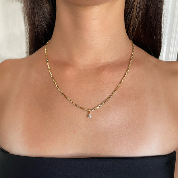 Diamond simple chain hot sale