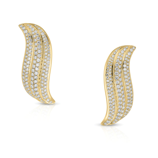 LARGE DIAMOND CELESTE EARRINGS