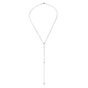 PEAR AND DOUBLE MARQUISE DIAMOND LARIAT