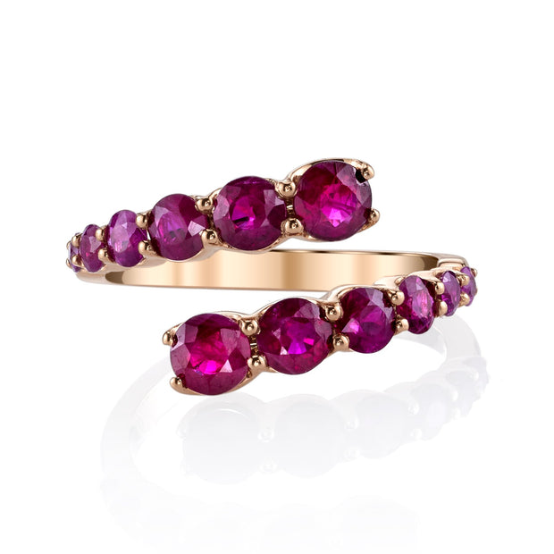 RUBY TWIST RING