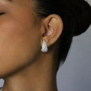 DIAMOND CLAW EARRINGS