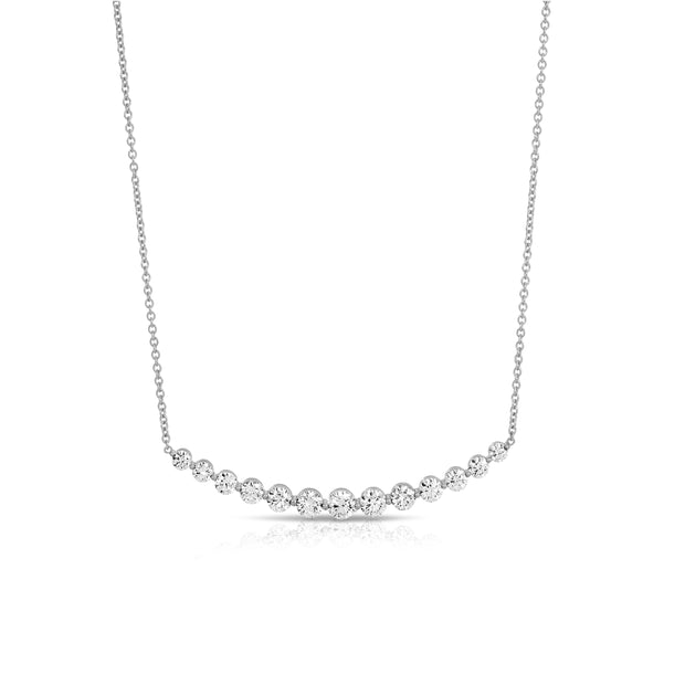 COSMIC CRESCENT DIAMOND NECKLACE – Anita Ko