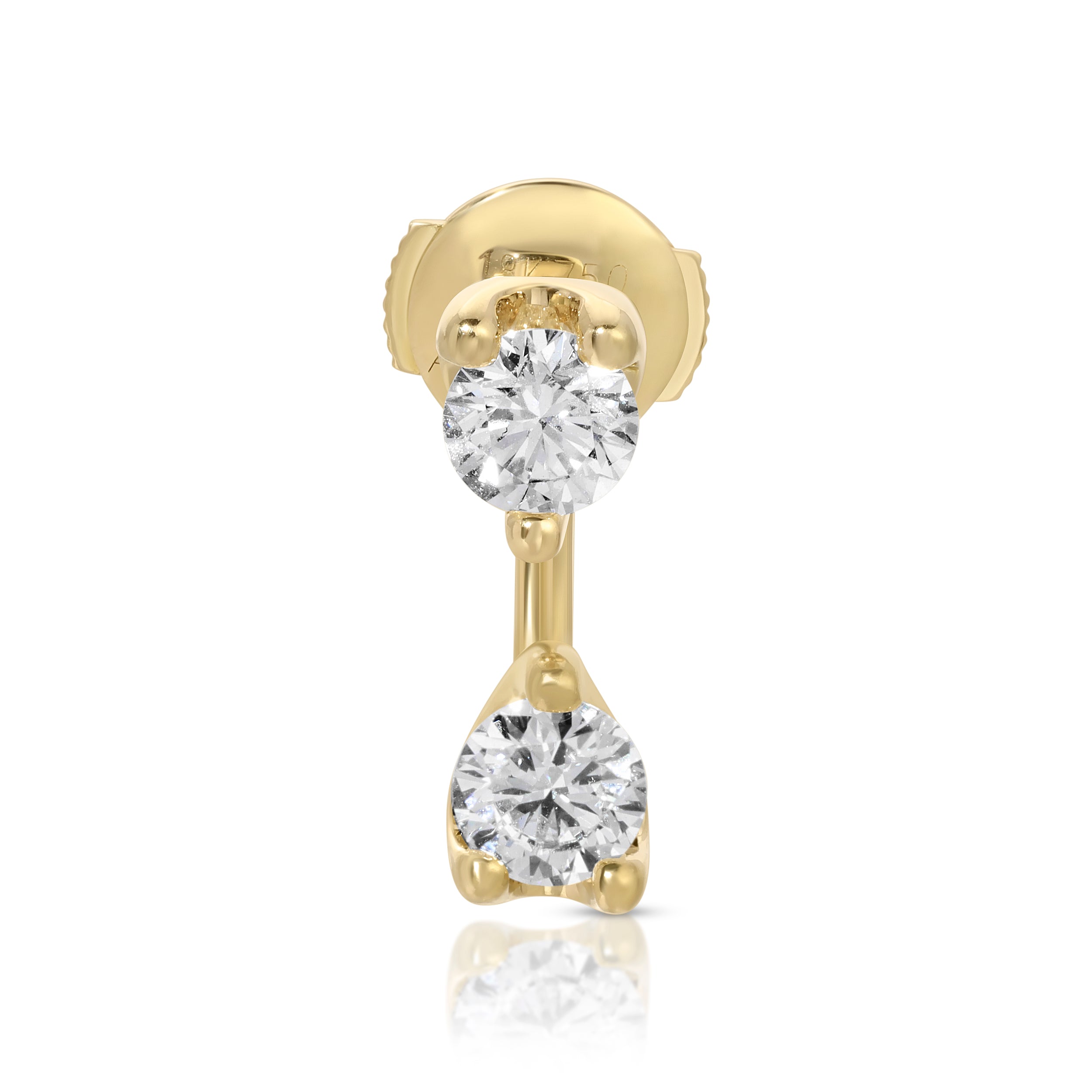国内発| ANITA KO Classic Orbit Diamond 18K シングルピアス 国内発| ANITA KO Classic Orbit Diamond 18K シングルピアス