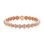 SIX-SIDED DIAMOND SPIKE BRACELET