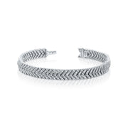 PAVE DIAMOND ZIPPER BRACELET