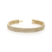 PAVE DIAMOND ZIPPER BRACELET