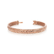 GOLD ZIPPER BRACELET