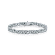 THIN PAVE DIAMOND CLEO BRACELET