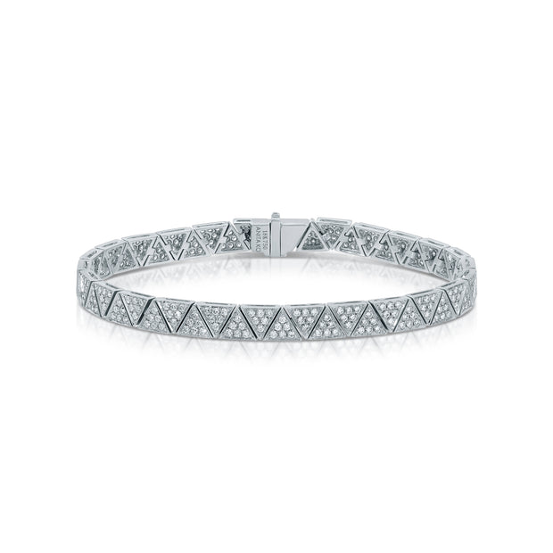 THIN PAVE DIAMOND CLEO BRACELET