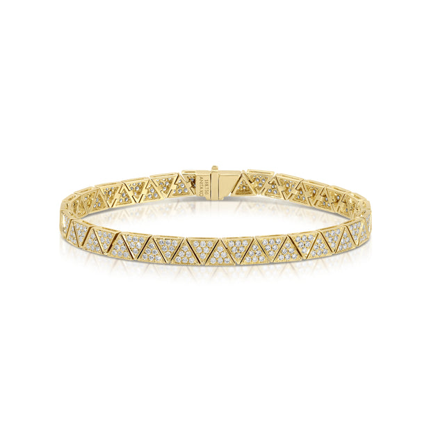 THIN PAVE DIAMOND CLEO BRACELET