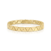 WIDE GOLD CLEO BRACELET