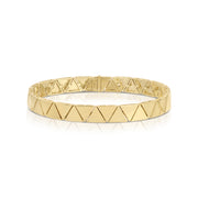 WIDE GOLD CLEO BRACELET