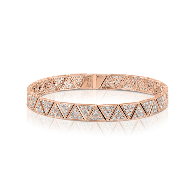 WIDE PAVE DIAMOND CLEO BRACELET